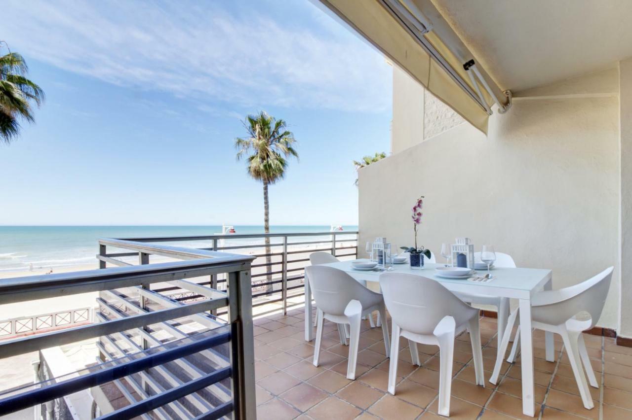 Apartamento La Terraza Del Mar Cádiz Eksteriør bilde