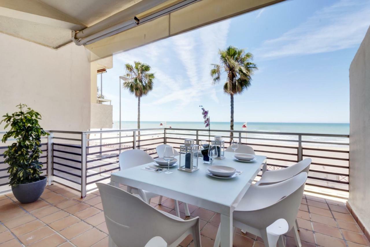 Apartamento La Terraza Del Mar Cádiz Eksteriør bilde